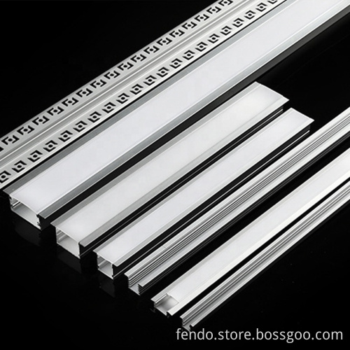 Groove Aluminum Plate LED Channel Profile for LED Strip Lights